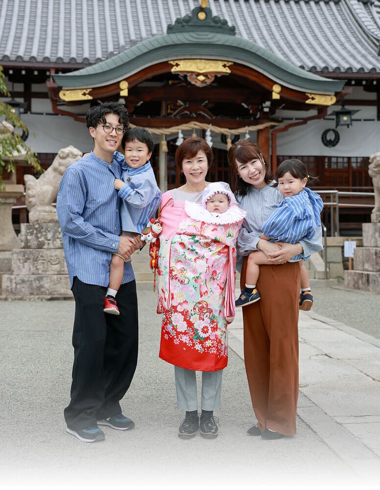 お宮参り出張撮影