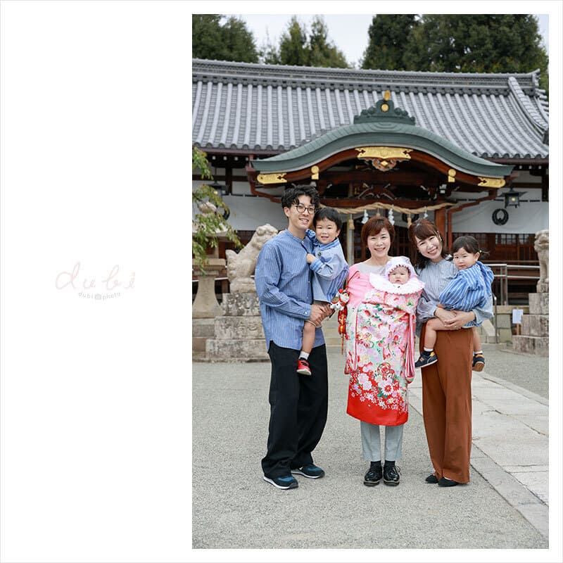 お宮参り出張撮影
