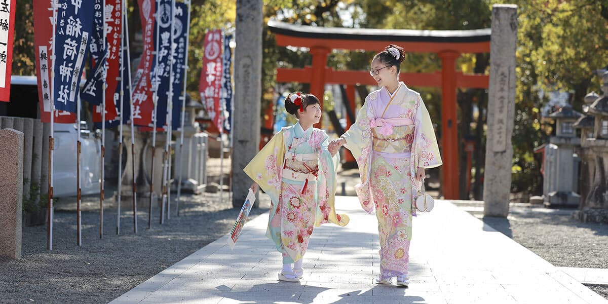 豊中稲荷神社七五三出張撮影