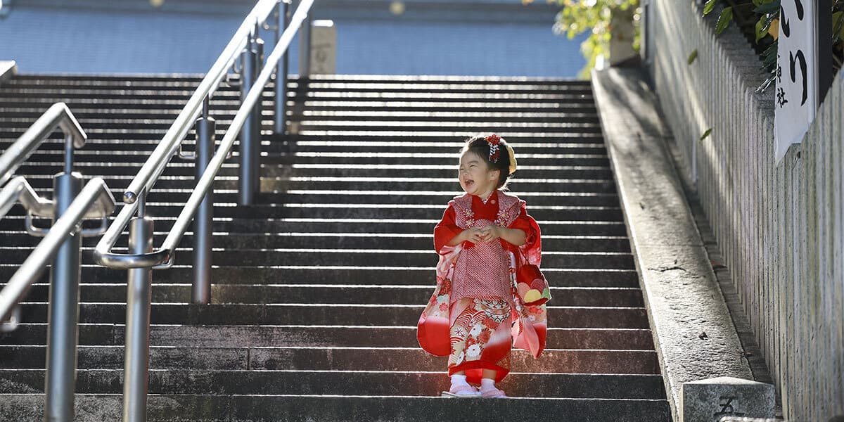伊射奈岐神社七五三出張撮影