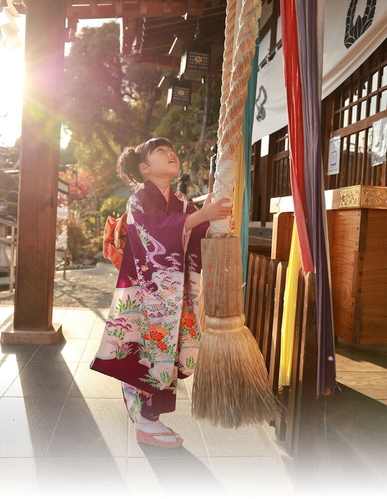 伊射奈岐神社七五三出張撮影