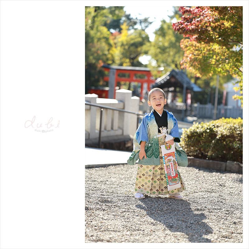 豊中稲荷神社七五三出張撮影