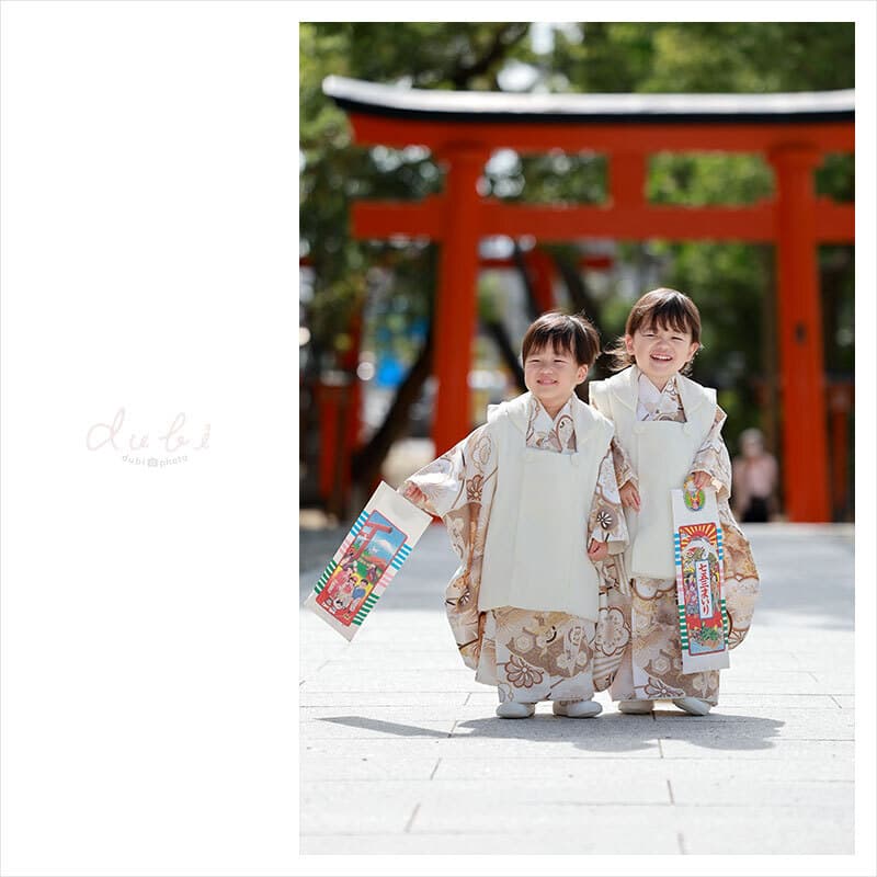 豊中稲荷神社七五三出張撮影