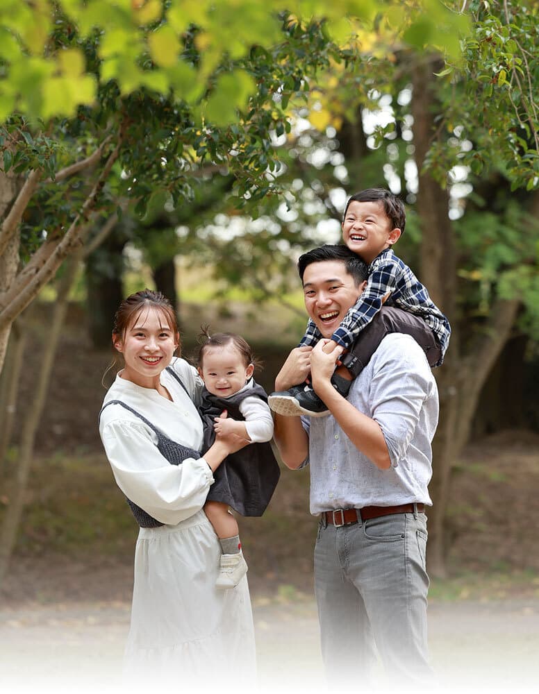 豊中市で家族写真