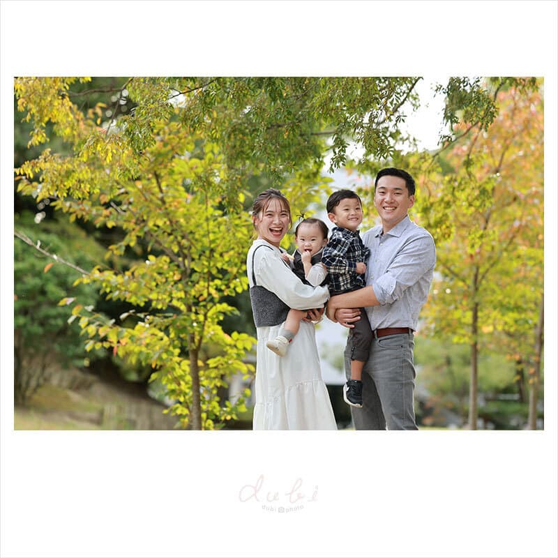 豊中市家族ロケーション撮影
