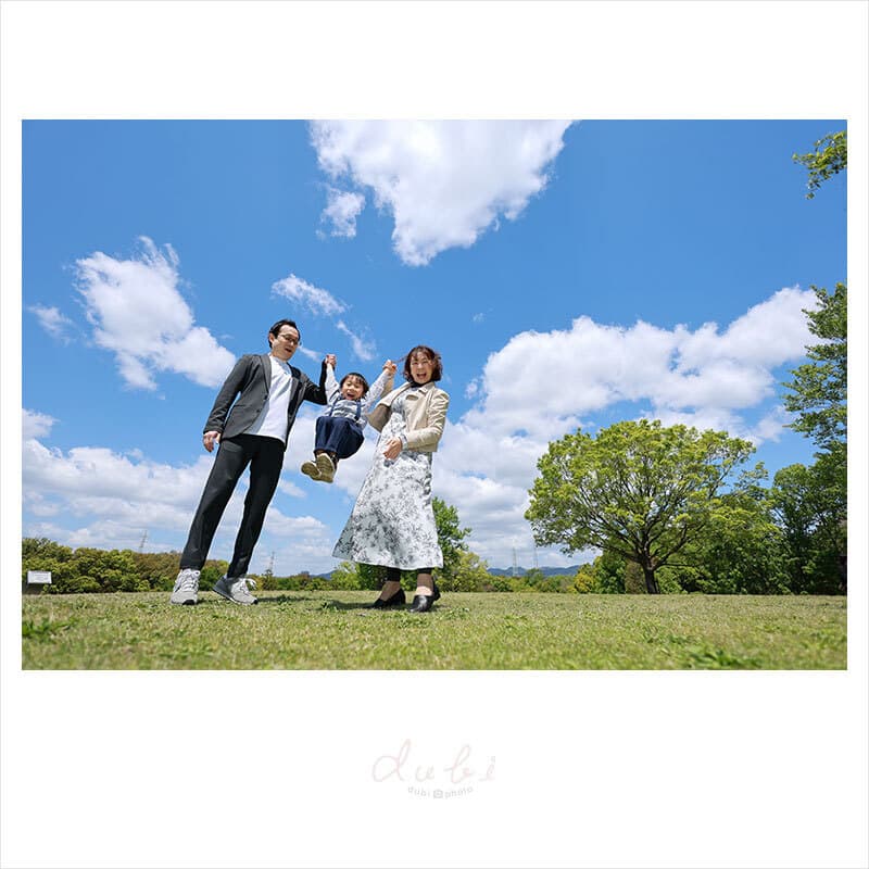 豊中市家族ロケーション撮影
