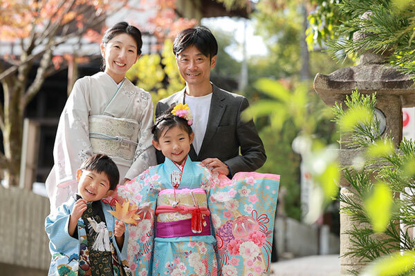 伊射奈岐神社七五三出張撮影