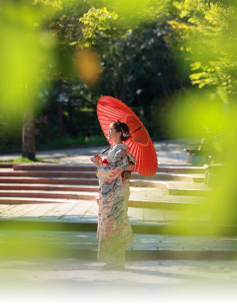 豊中市で成人式ロケーション撮影