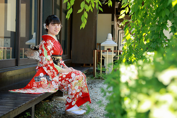 豊中市で成人式ロケーション撮影