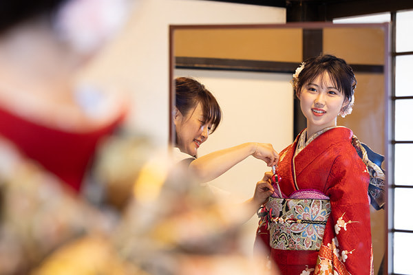 豊中市で成人式ロケーション撮影