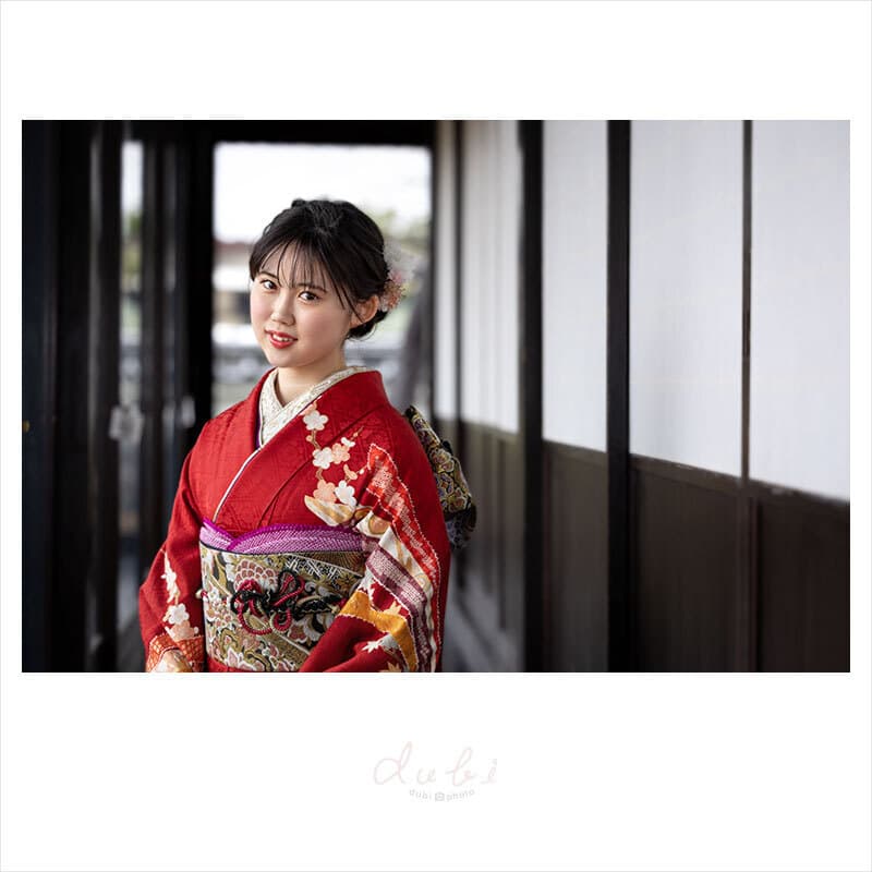 吹田市で成人式前撮り撮影